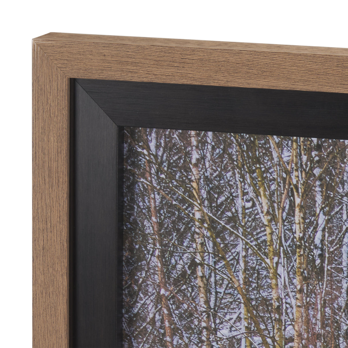 Riverside Reflection - Forest by Mikael Svensson a Framed Photo Art Print Matted under Glass from Mercana - Luna Furniture
