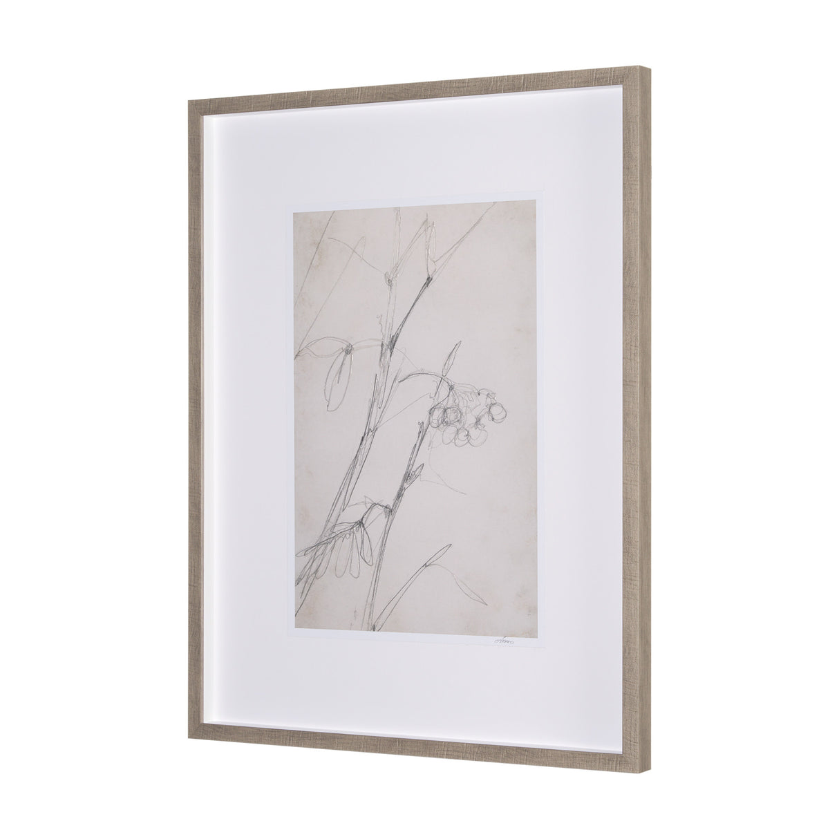 Chokecherry 1 by Mercana Studio a Hand Embellished Framed Art Print Matted under Glass from Mercana - Luna Furniture