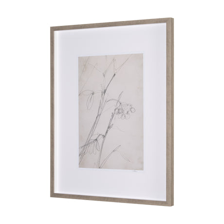 Chokecherry 1 by Mercana Studio a Hand Embellished Framed Art Print Matted under Glass from Mercana - Luna Furniture