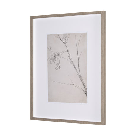 Chokecherry 3 by Mercana Studio a Hand Embellished Framed Art Print Matted under Glass from Mercana - Luna Furniture