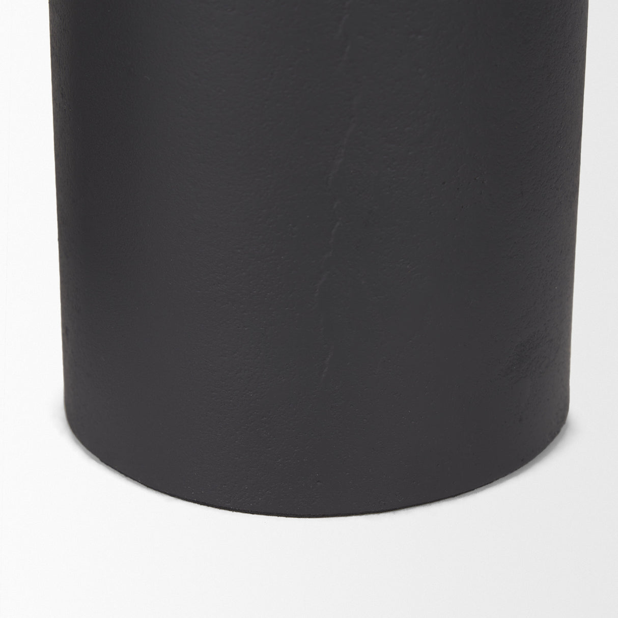 Petria Matte Black Textured Metal Taper Candle Holders from Mercana - Luna Furniture