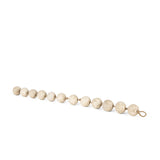 Varamala Beige Paper Mache Sphere Garland from Mercana - Luna Furniture
