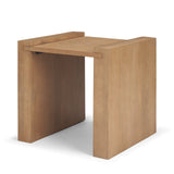 Wesson Light Brown Wood Accent Table from Mercana - Luna Furniture