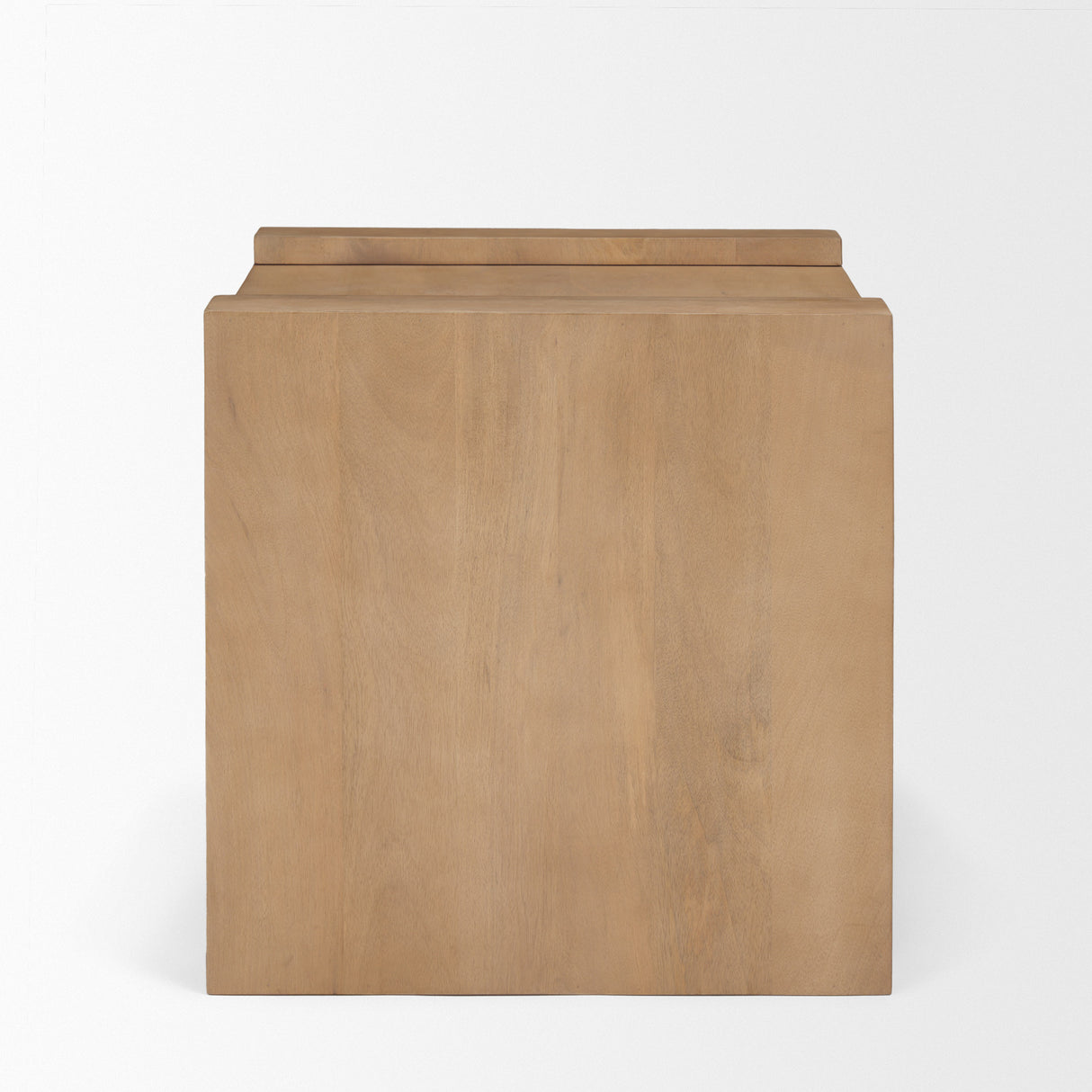 Wesson Light Brown Wood Accent Table from Mercana - Luna Furniture