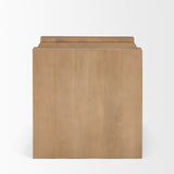Wesson Light Brown Wood Accent Table from Mercana - Luna Furniture