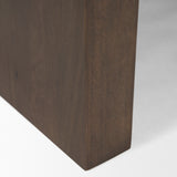Wesson Dark Brown Wooden Rectangular Coffee Table from Mercana - Luna Furniture