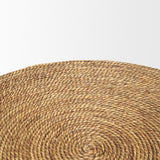 Wenopa Matte Black Wood w/ Natural Jute Accent Tables from Mercana - Luna Furniture