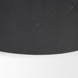 Wenopa Matte Black Wood w/ Natural Jute Accent Tables from Mercana - Luna Furniture