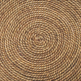 Wenopa Matte Black Wood w/ Natural Jute Accent Tables from Mercana - Luna Furniture
