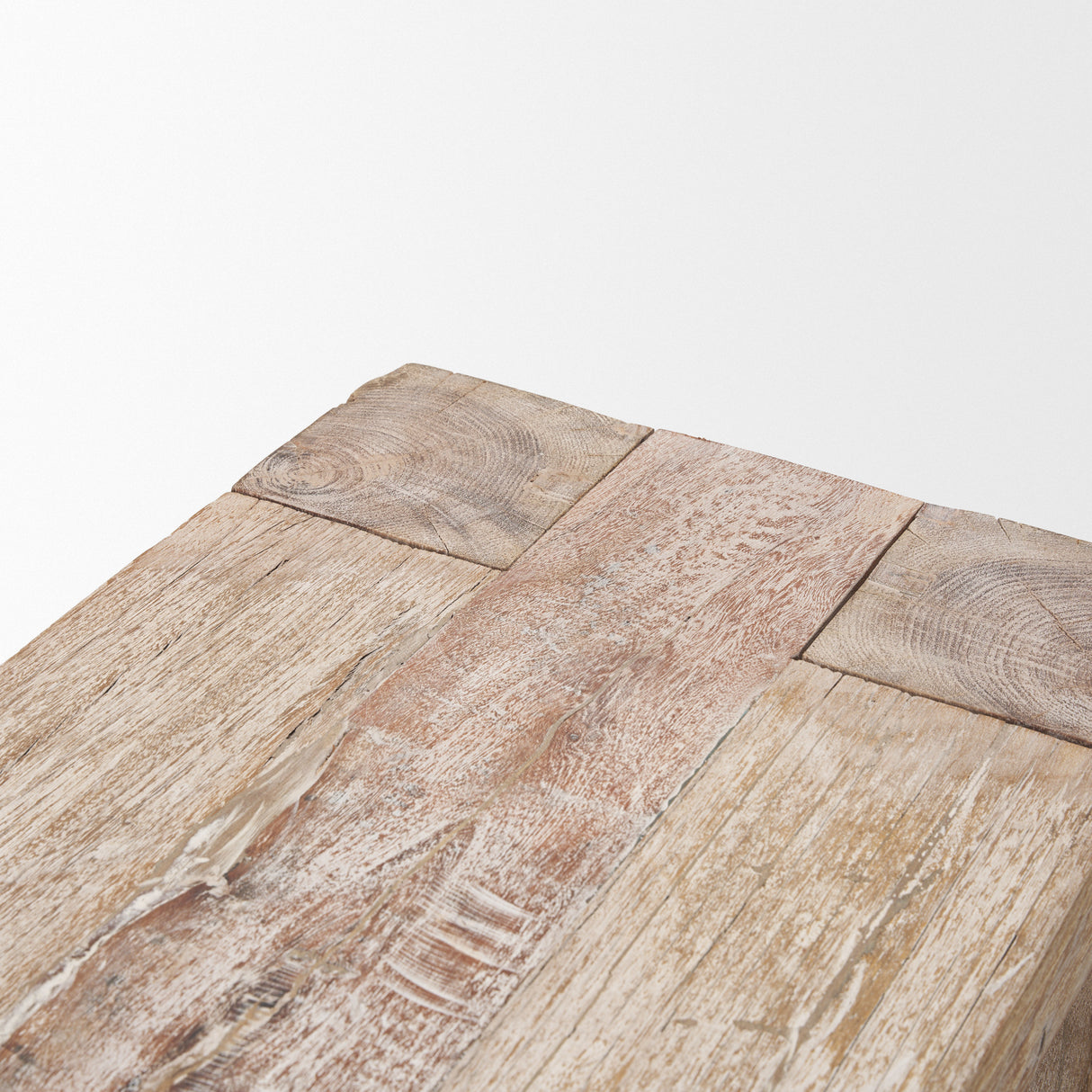 McArthur Whitewash Reclaimed Wood Console Table from Mercana - Luna Furniture