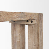 McArthur Whitewash Reclaimed Wood Console Table from Mercana - Luna Furniture