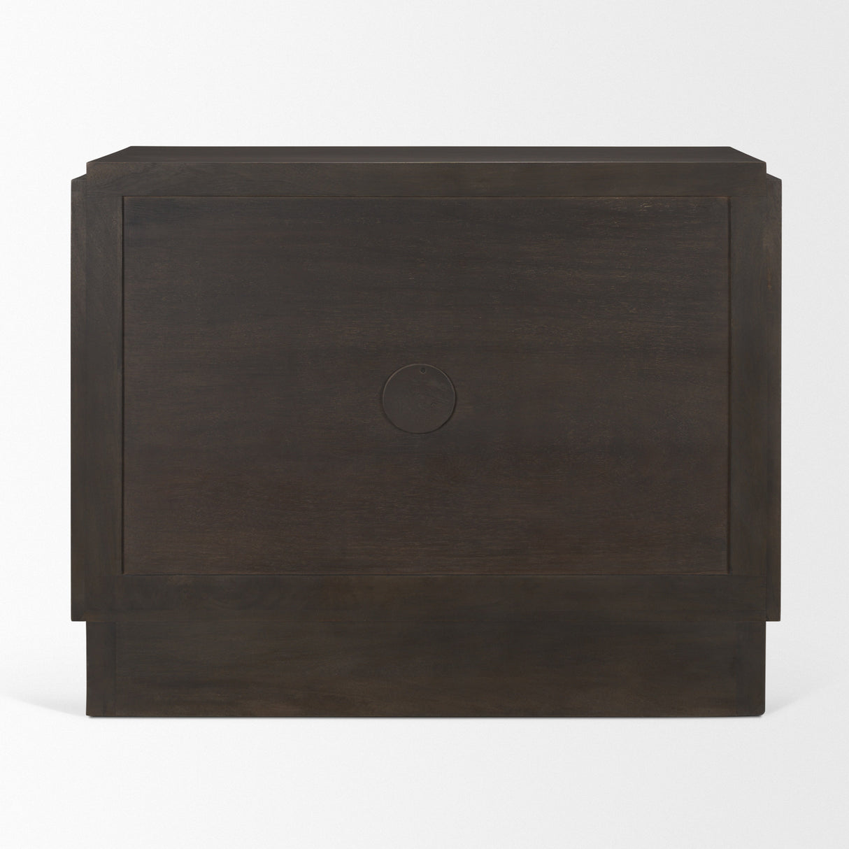 Wagner Dark Brown Wood w/ Arched Design Accent Cabinet from Mercana - Luna Furniture