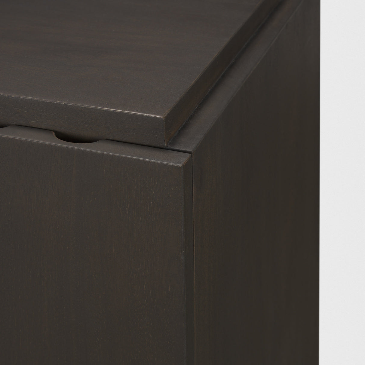 Wagner Dark Brown Wood w/ Arched Design Accent Cabinet from Mercana - Luna Furniture
