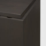 Wagner Dark Brown Wood w/ Arched Design Accent Cabinet from Mercana - Luna Furniture
