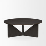 Tarro Brown Wood w/ Triangle Legs Coffee Table from Mercana - Luna Furniture