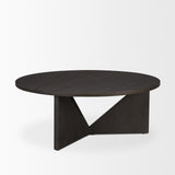 Tarro Brown Wood w/ Triangle Legs Coffee Table from Mercana - Luna Furniture