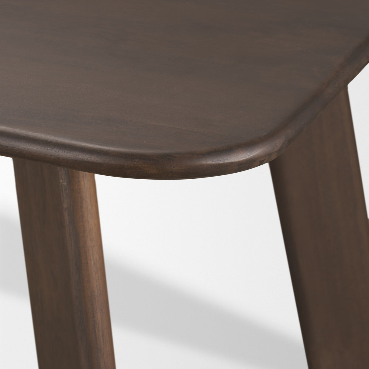 Welborn 84" Dark Brown Wood Rectangular Dining Table from Mercana - Luna Furniture