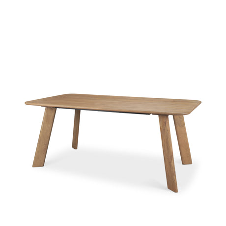 Welborn 72" Light Brown Wood Rectangular Dining Table from Mercana - Luna Furniture