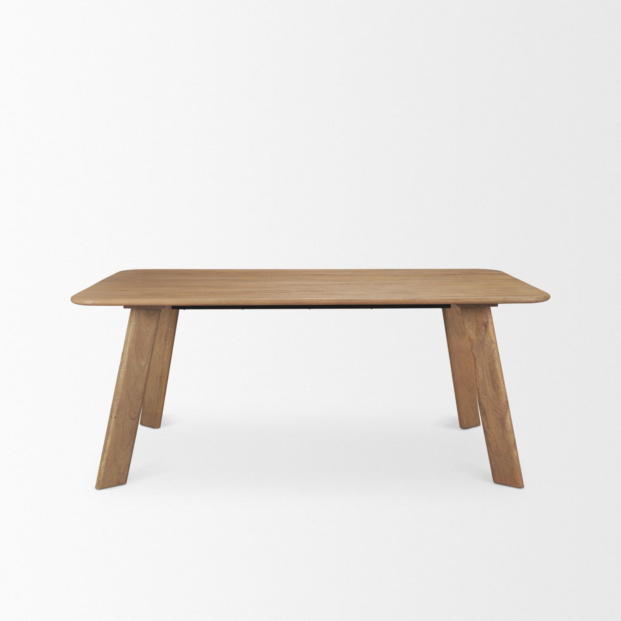Welborn 72" Light Brown Wood Rectangular Dining Table from Mercana - Luna Furniture