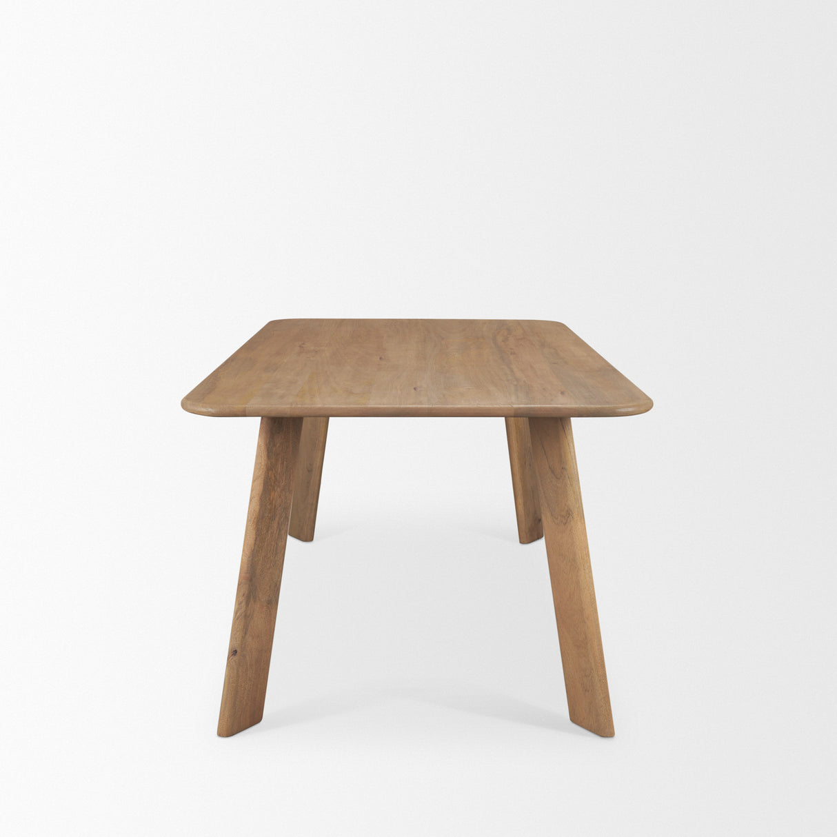 Welborn 72" Light Brown Wood Rectangular Dining Table from Mercana - Luna Furniture