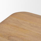 Welborn 72" Light Brown Wood Rectangular Dining Table from Mercana - Luna Furniture