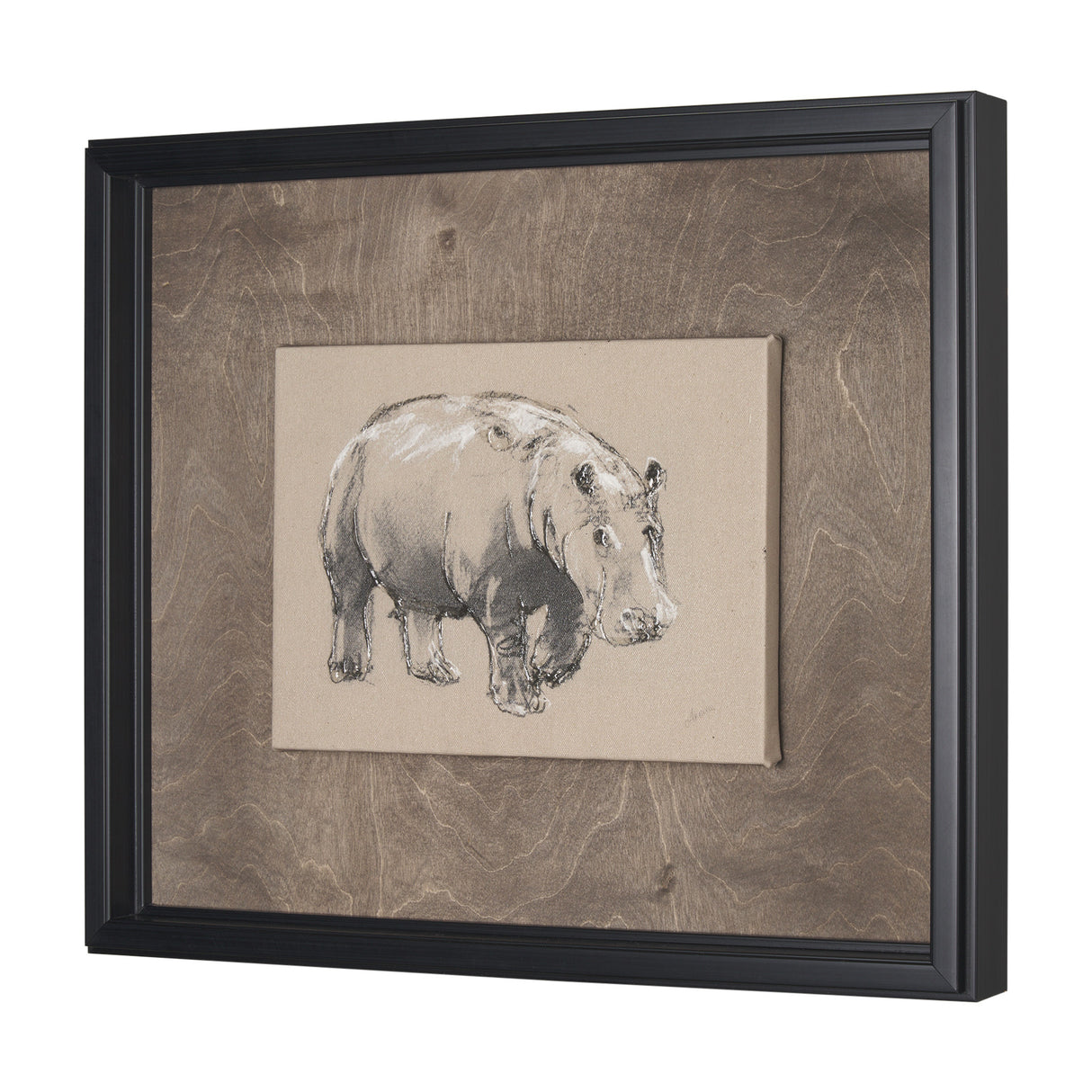 African Animal Study I by Mercana Studio a Hand Embellished Framed Art Print from Mercana - Luna Furniture