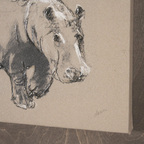 African Animal Study I by Mercana Studio a Hand Embellished Framed Art Print from Mercana - Luna Furniture