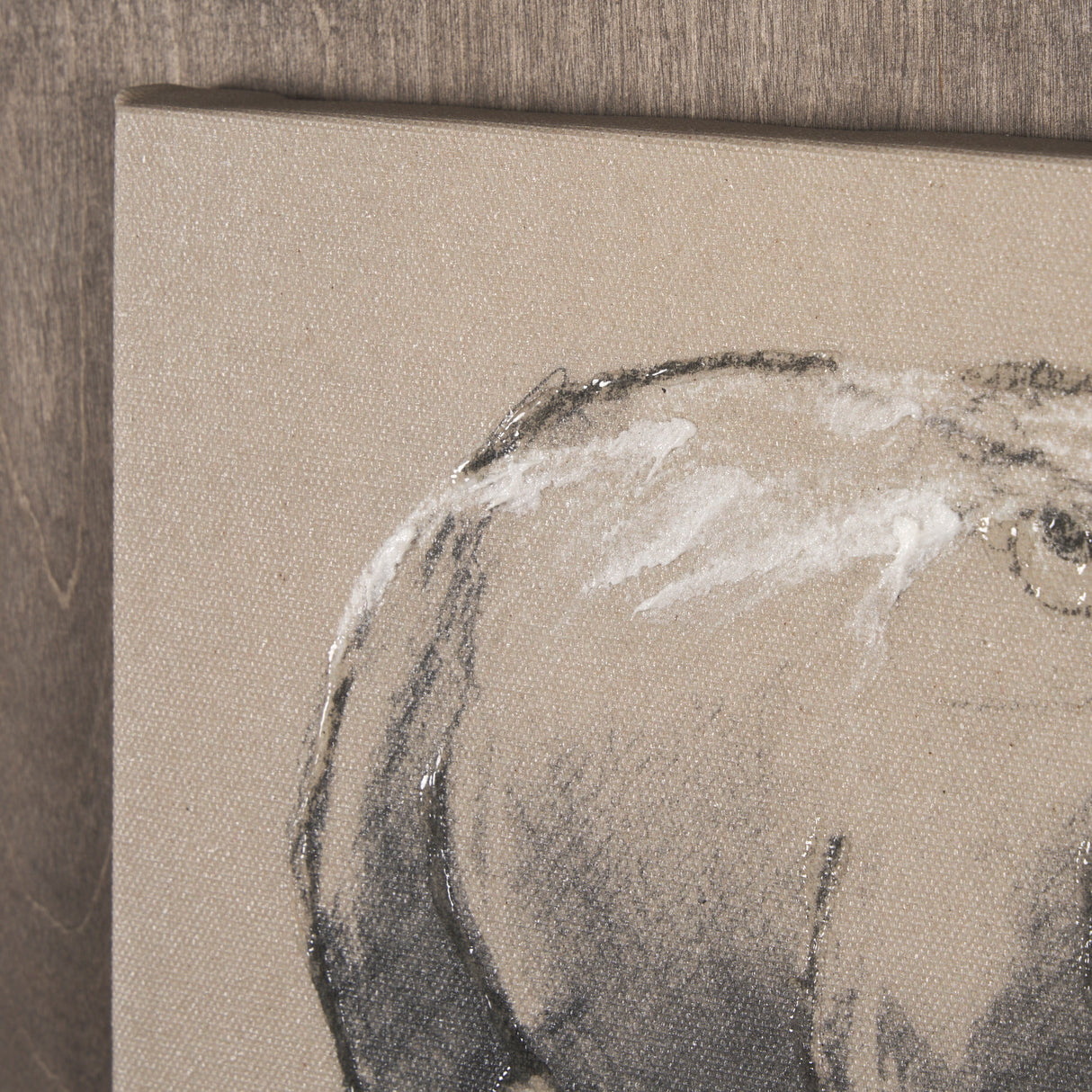 African Animal Study I by Mercana Studio a Hand Embellished Framed Art Print from Mercana - Luna Furniture