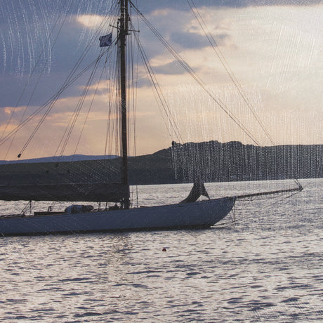 Daybreak Sail by Ben Wood a Hand Embellished Framed Photo Art Print Matted under Glass from Mercana - Luna Furniture