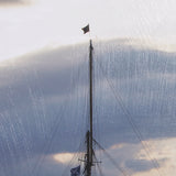 Daybreak Sail by Ben Wood a Hand Embellished Framed Photo Art Print Matted under Glass from Mercana - Luna Furniture