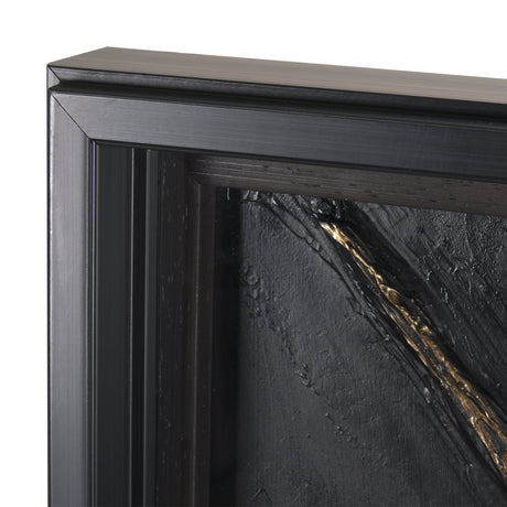 Descent I by Studio M a handmade Original Framed 3D Textured Artwork under Glass from Mercana - Luna Furniture