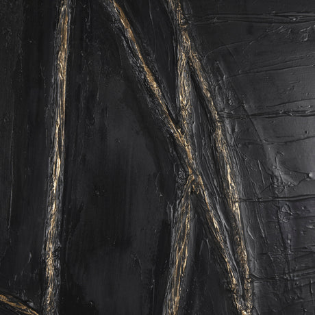 Descent I by Studio M a handmade Original Framed 3D Textured Artwork under Glass from Mercana - Luna Furniture