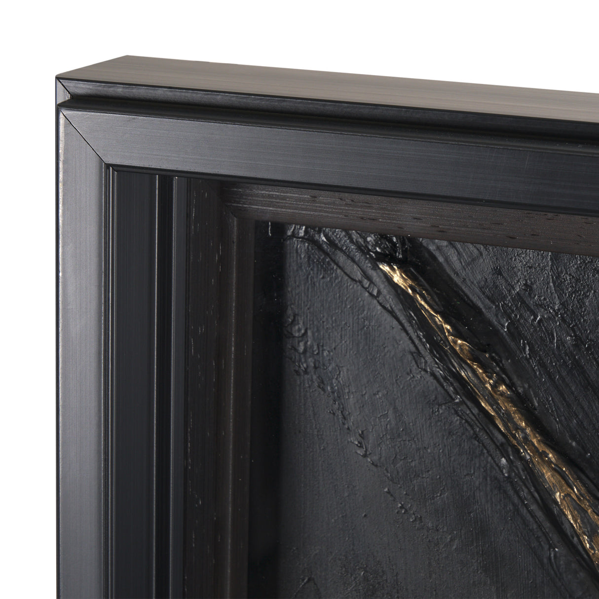 Descent II by Studio M a handmade Original Framed 3D Textured Artwork under Glass from Mercana - Luna Furniture
