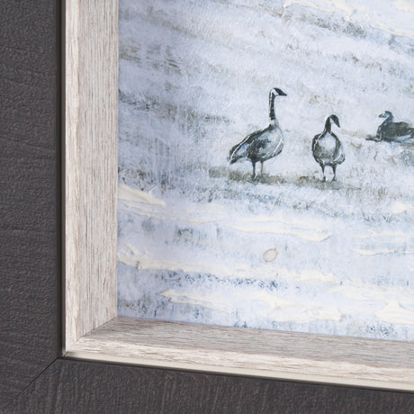 Winter On The Farm I by Mercana Studio a Hand Embellished Framed Art Print from Mercana - Luna Furniture