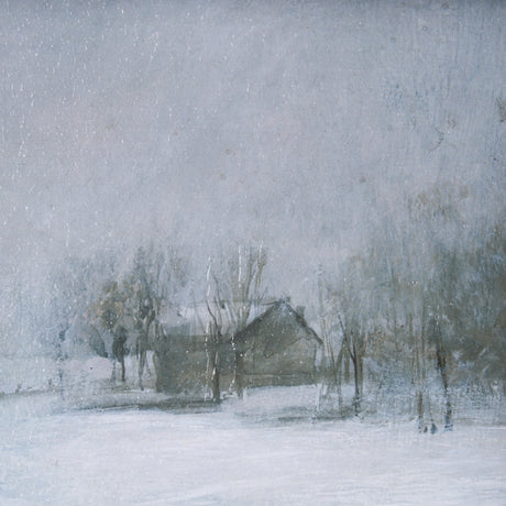 Winter On The Farm II by Mercana Studio a Hand Embellished Framed Art Print from Mercana - Luna Furniture