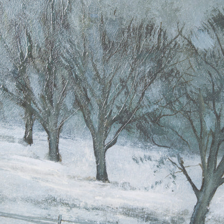 Winter On The Farm III by Mercana Studio a Hand Embellished Framed Art Print from Mercana - Luna Furniture