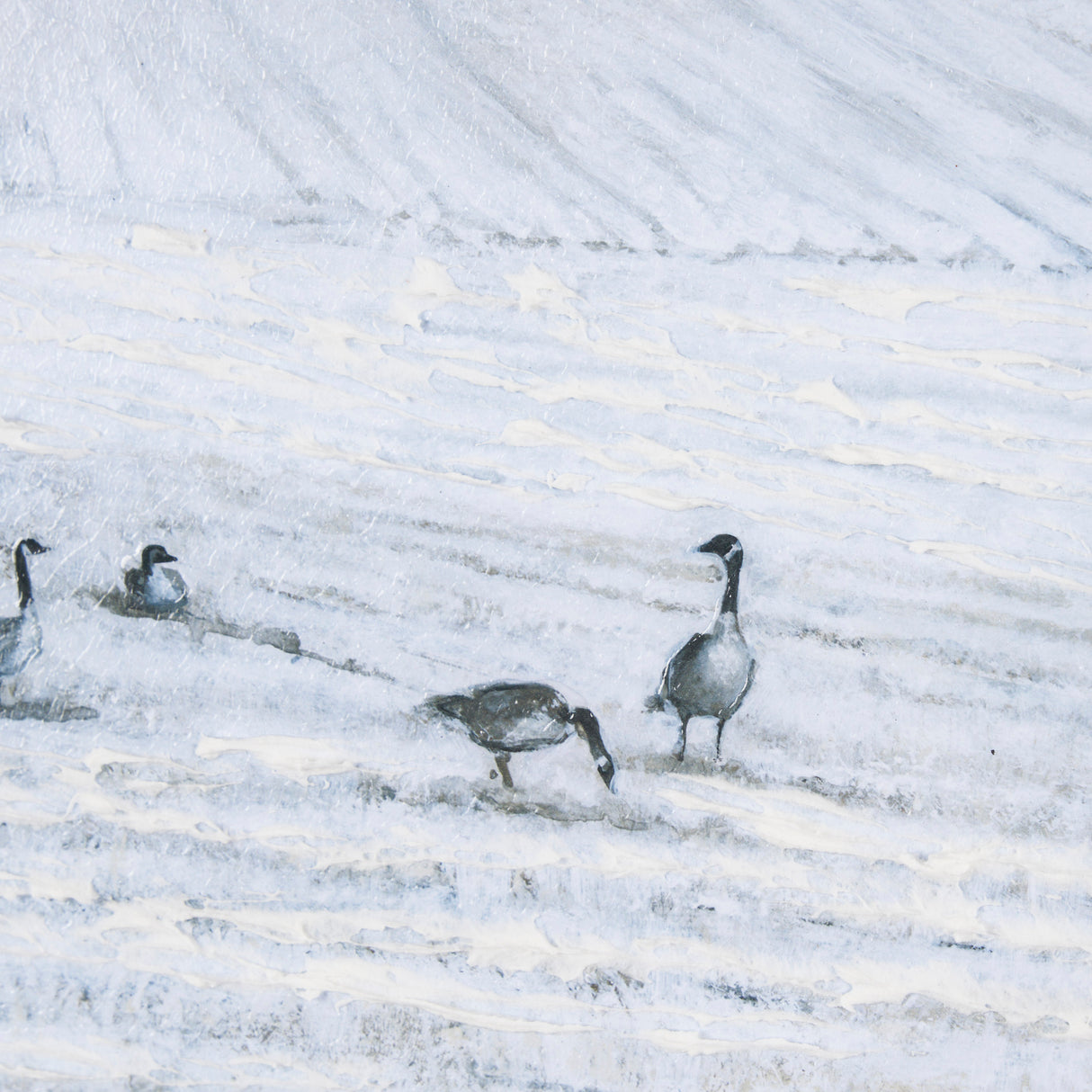 Winter On The Farm IV by Mercana Studio a Hand Embellished Framed Art Print from Mercana - Luna Furniture