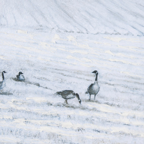 Winter On The Farm IV by Mercana Studio a Hand Embellished Framed Art Print from Mercana - Luna Furniture