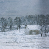 Winter On The Farm IV by Mercana Studio a Hand Embellished Framed Art Print from Mercana - Luna Furniture