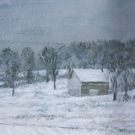 Winter On The Farm IV by Mercana Studio a Hand Embellished Framed Art Print from Mercana - Luna Furniture