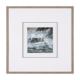 Stormy Coast III by Mercana Studio a Hand Embellished Framed Art Print Matted under Glass from Mercana - Luna Furniture