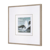 Stormy Coast V by Mercana Studio a Hand Embellished Framed Art Print Matted under Glass from Mercana - Luna Furniture