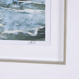 Stormy Coast V by Mercana Studio a Hand Embellished Framed Art Print Matted under Glass from Mercana - Luna Furniture