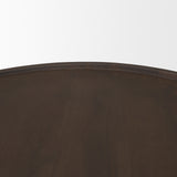 Takoda Dark Brown Wood Tapered Drum Nesting Coffee Tables from Mercana - Luna Furniture
