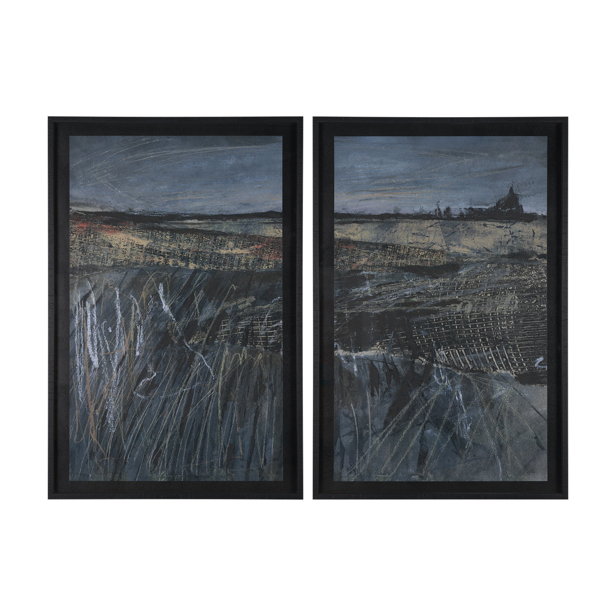 Captivating Views (Set of 2) by Mercana Studio a Hand Embellished Framed Art Print Matted under Glas from Mercana - Luna Furniture