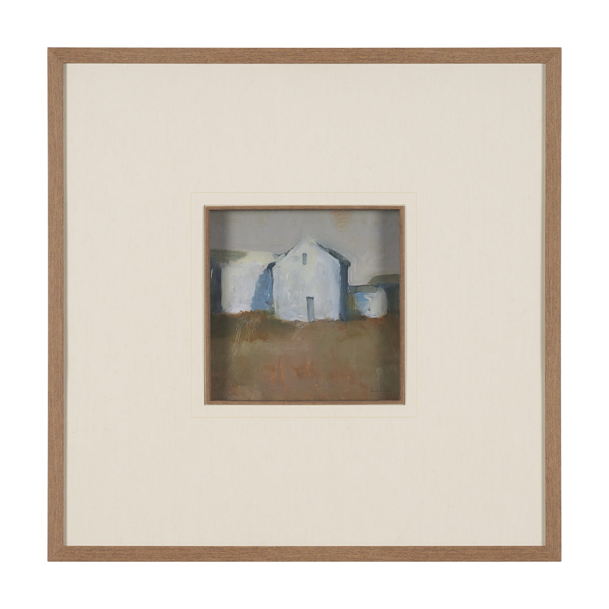 Structured View I by Mercana Studio a Hand Embellished Framed Art Print Matted under Glass from Mercana - Luna Furniture