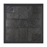 Layered Alloy I by Studio M a handmade Original 3D Textured Framed Artwork from Mercana - Luna Furniture