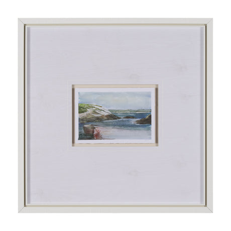 East Coast View IV by Mercana Studio a Hand Embellished Framed Art Print Matted under Glass from Mercana - Luna Furniture
