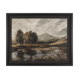 Old Style Landscape by Mercana Studio a Hand Embellished Framed Art Print from Mercana - Luna Furniture