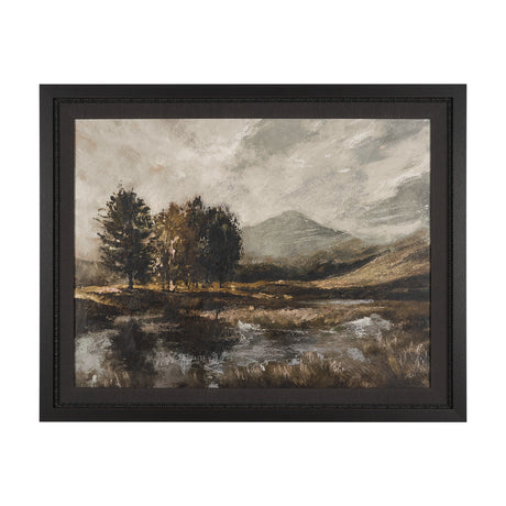 Old Style Landscape by Mercana Studio a Hand Embellished Framed Art Print from Mercana - Luna Furniture